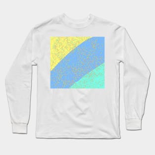 Colorful watercolor abstract texture art Long Sleeve T-Shirt